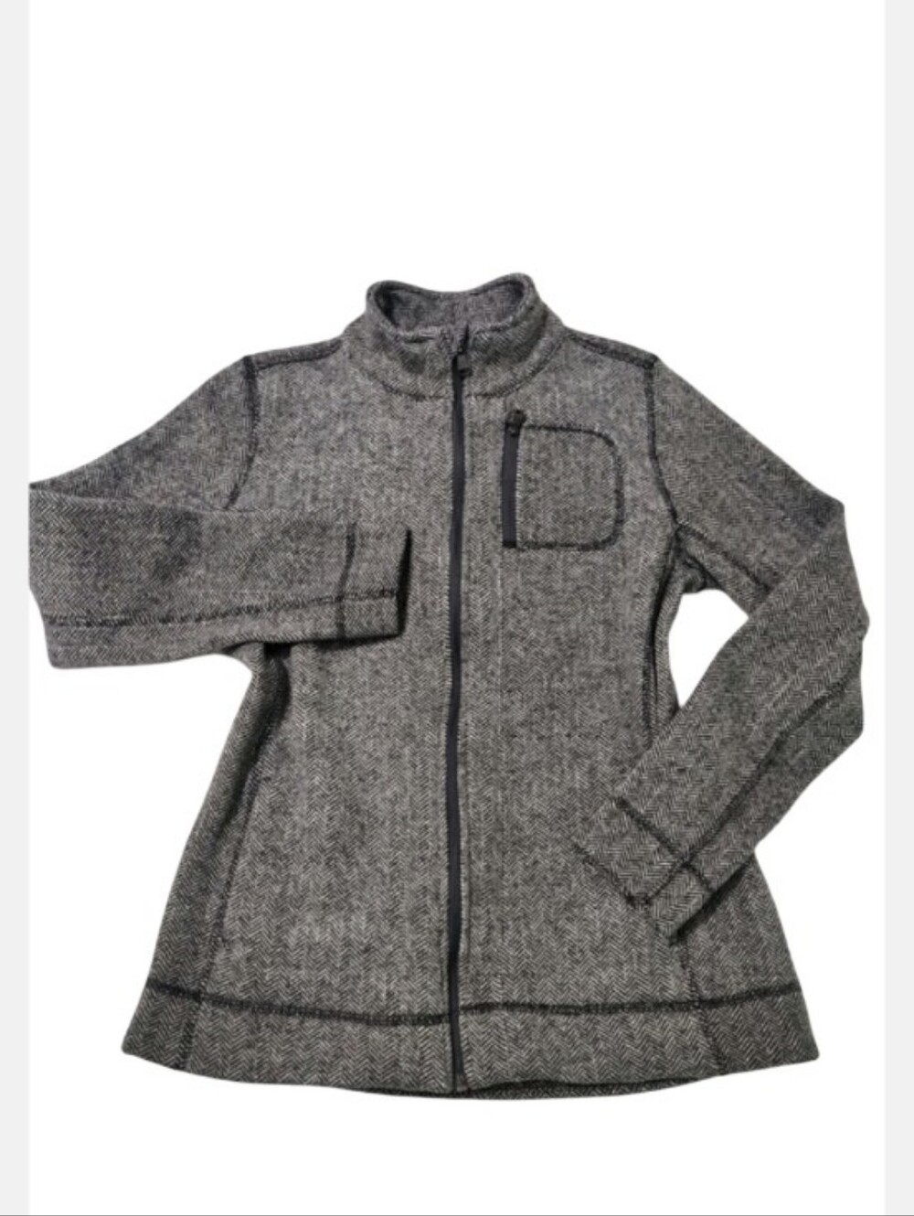 MNY zip front jacket.